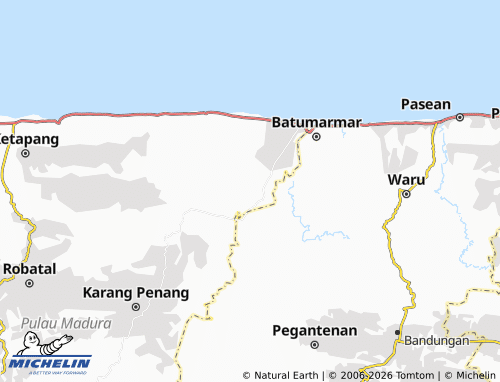 MICHELIN Tamberu Laok map - ViaMichelin