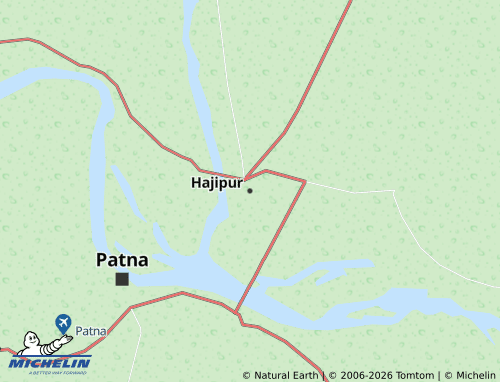 MICHELIN-Landkarte Hajipur - ViaMichelin