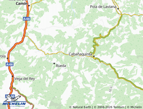 Kaart MICHELIN Castañedo - ViaMichelin