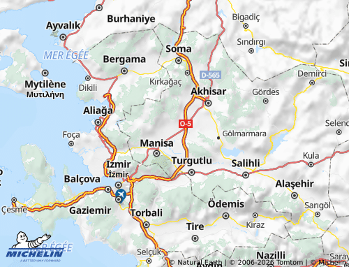 MICHELIN Saruhanlı map - ViaMichelin