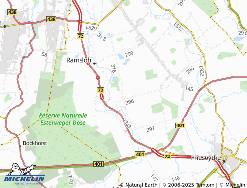 Carte MICHELIN Langhorst - ViaMichelin