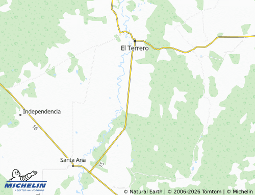 Mappa MICHELIN El Pacífico - ViaMichelin
