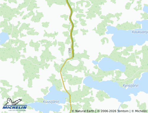 MICHELIN Kuloharju map - ViaMichelin