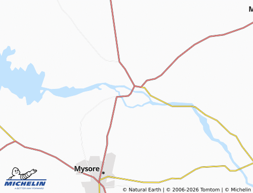 Mappa MICHELIN Seringapatam - ViaMichelin