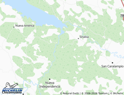 Mappa MICHELIN Nicolás Bravo - ViaMichelin