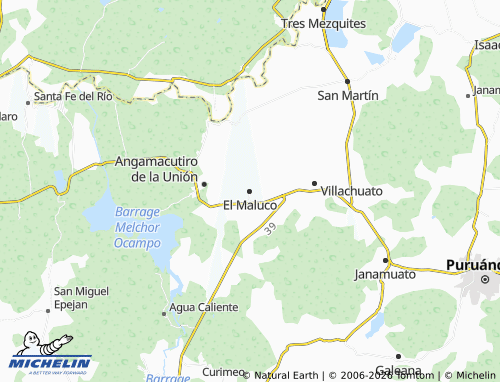 MICHELIN El Maluco map - ViaMichelin