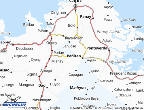 MICHELIN Timpas map - ViaMichelin