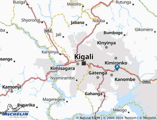 Mapa MICHELIN Nyabugogo - ViaMichelin