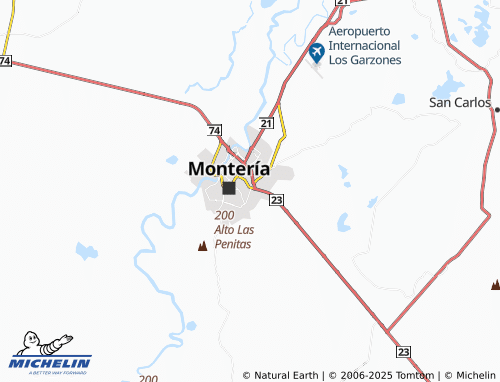 MICHELIN La Pradera map - ViaMichelin