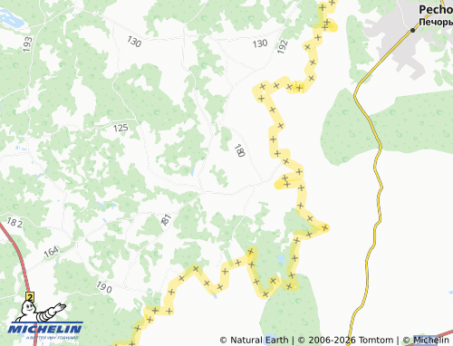 Mapa MICHELIN Tepia - ViaMichelin