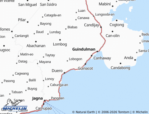 MICHELIN Cansiwang map - ViaMichelin