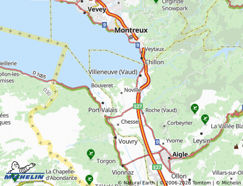 Mappa MICHELIN Noville - ViaMichelin