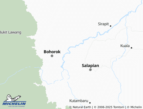 MICHELIN Perkebunan Pulau Rambung map - ViaMichelin