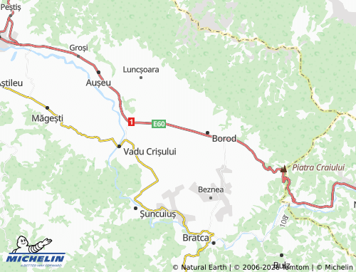 Mappa MICHELIN Valea Mare De Criș - ViaMichelin