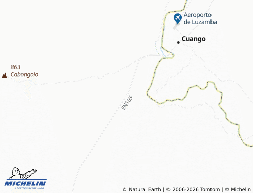 Carte MICHELIN Ngana Calunga - ViaMichelin