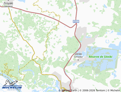 MICHELIN-Landkarte Yablonnoye - ViaMichelin