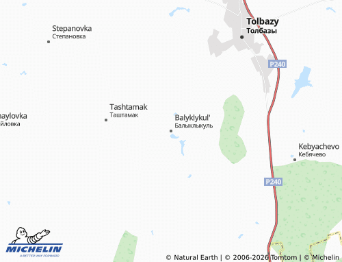 MICHELIN-Landkarte Balyklykul' - ViaMichelin