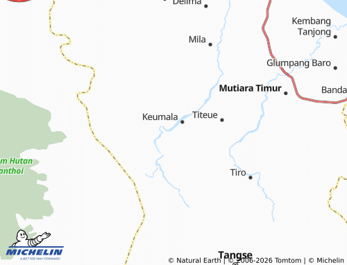 MICHELIN Ugadeng map - ViaMichelin
