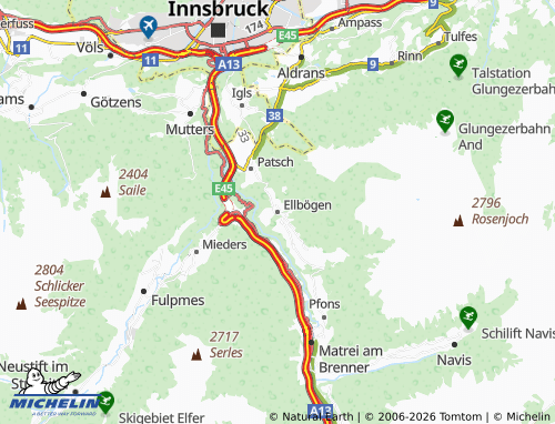 Mapa MICHELIN Ellbögen - ViaMichelin
