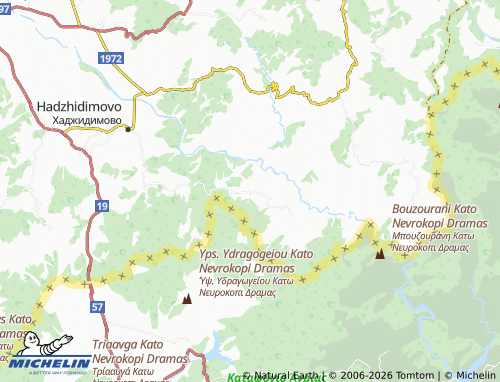 MICHELIN Teplen map - ViaMichelin