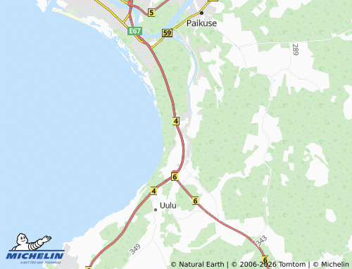 MICHELIN Reiu map - ViaMichelin