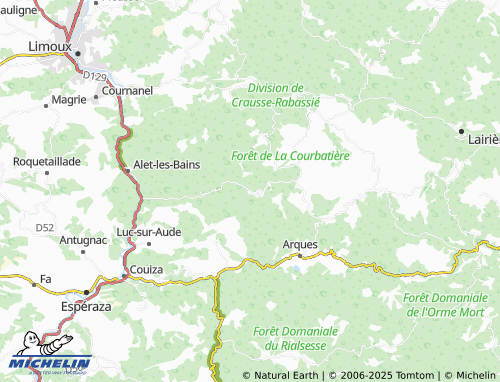Kaart MICHELIN Terroles - ViaMichelin