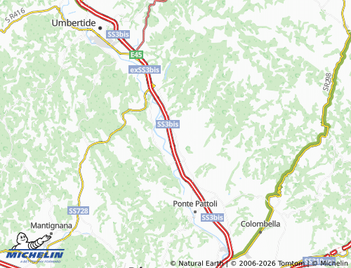Mappa MICHELIN Tavernacce - ViaMichelin