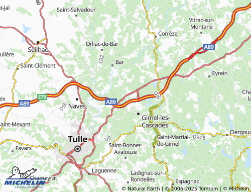 MICHELIN La Bitarelle map - ViaMichelin