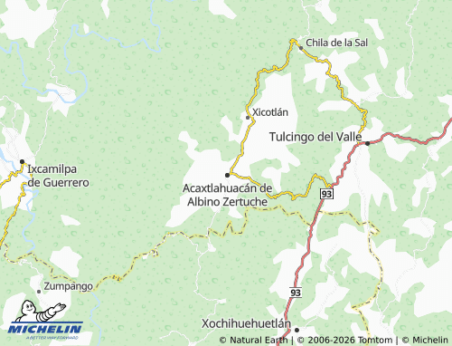 Kaart MICHELIN San Miguel - ViaMichelin