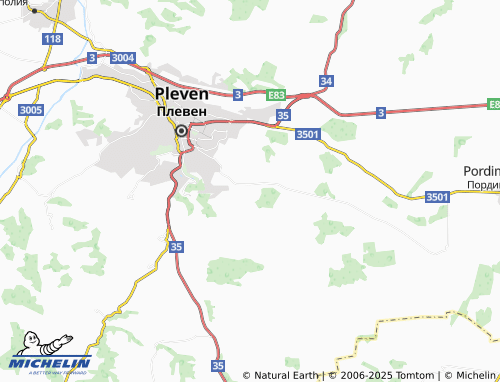 MICHELIN Radishevo map - ViaMichelin