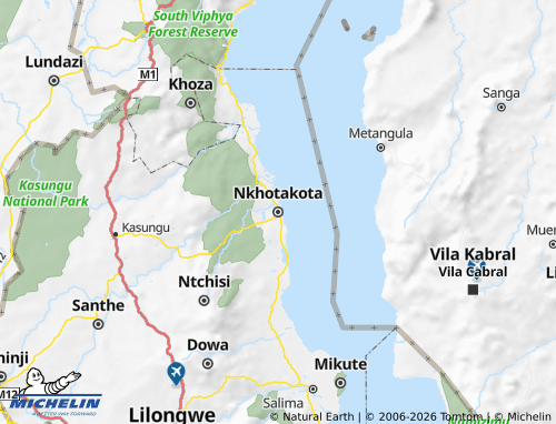Mappa MICHELIN Nkhotakota - ViaMichelin