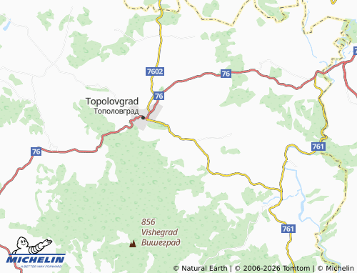 Mapa MICHELIN Oreshnik - ViaMichelin