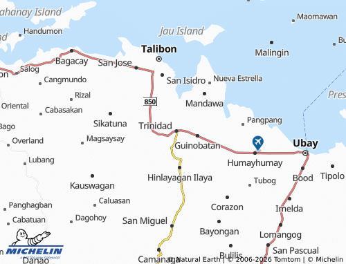 MICHELIN Poblacion map - ViaMichelin