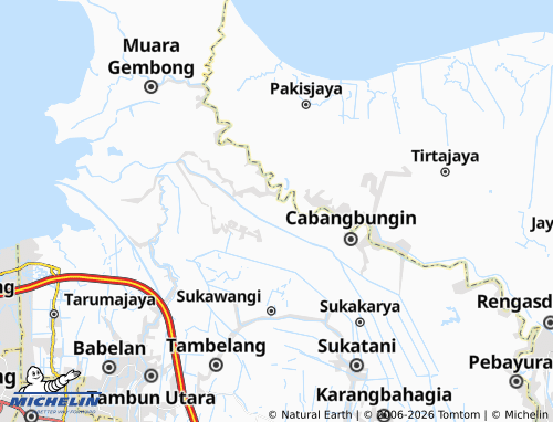 Mapa MICHELIN Setiajaya - ViaMichelin