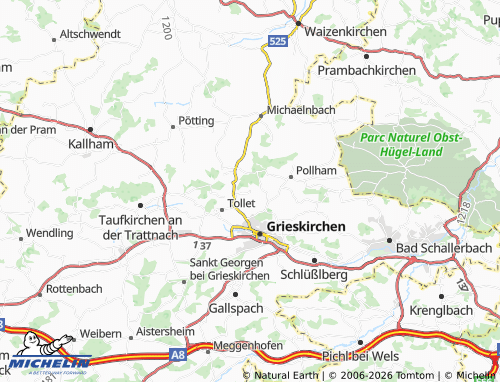 MICHELIN Steindlberg map - ViaMichelin