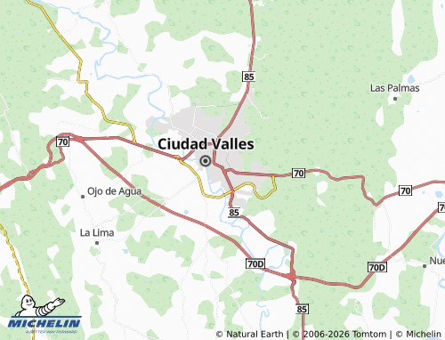 Mapa MICHELIN Las Américas - ViaMichelin