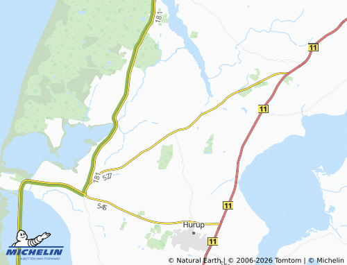 Carte MICHELIN Bedsted - ViaMichelin