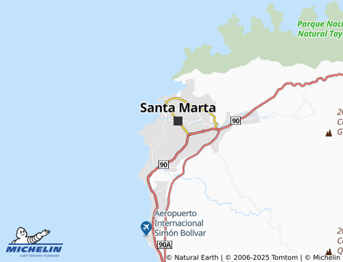 MICHELIN Carmen map - ViaMichelin