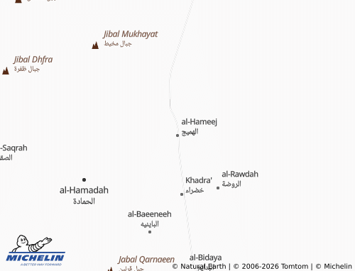 MICHELIN Al Humayj map - ViaMichelin