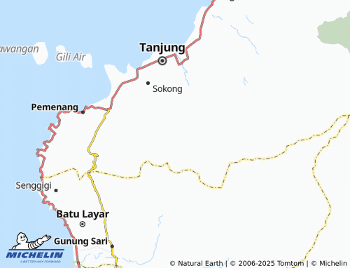 MICHELIN Tegal Maja map - ViaMichelin