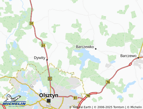 MICHELIN Słupy map - ViaMichelin