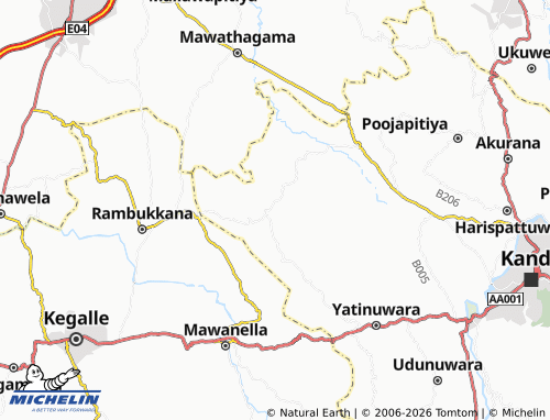 Mappa MICHELIN Kanakkarapola North - ViaMichelin