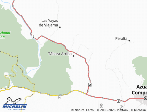 MICHELIN Tábara Arriba map - ViaMichelin