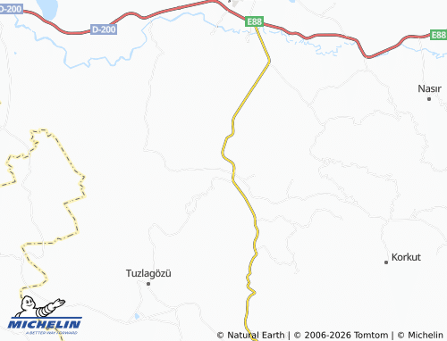 Mappa MICHELIN Üngür - ViaMichelin
