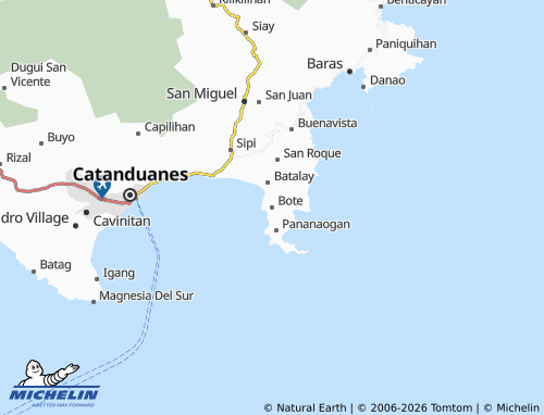MICHELIN Bote map - ViaMichelin