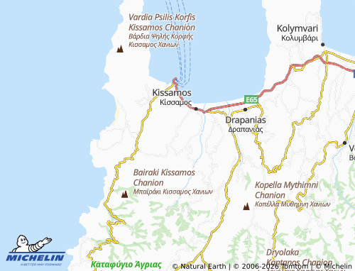 MICHELIN Metochi map - ViaMichelin
