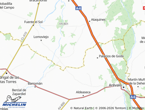 MICHELIN Muriel map - ViaMichelin
