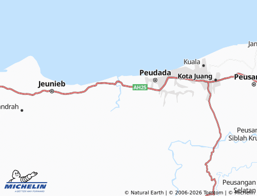 Mapa MICHELIN Cot Keutapang - ViaMichelin