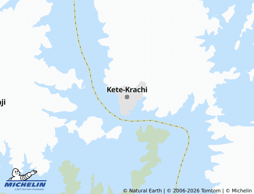 Mapa MICHELIN Kete-Krachi - ViaMichelin