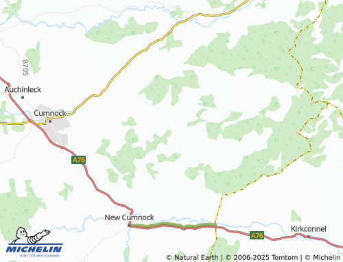 MICHELIN Dalblair map - ViaMichelin
